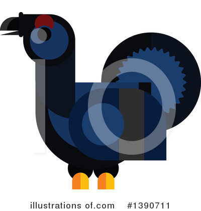 Royalty-Free (RF) Bird Clipart Illustration by Vector Tradition SM - Stock Sample #1390711