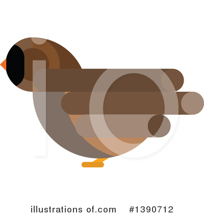 Royalty-Free (RF) Bird Clipart Illustration by Vector Tradition SM - Stock Sample #1390712
