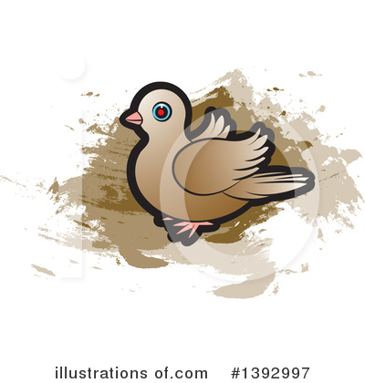 Dove Clipart #1392997 by Lal Perera