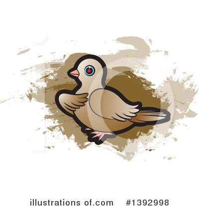 Dove Clipart #1392998 by Lal Perera