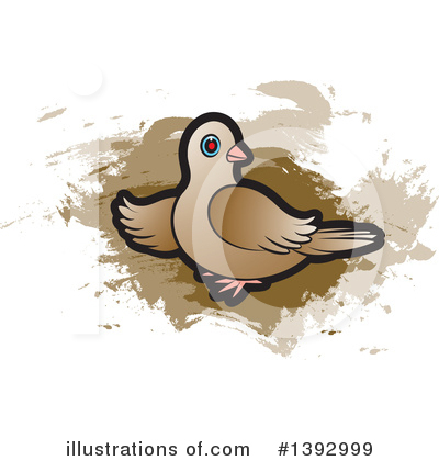 Dove Clipart #1392999 by Lal Perera