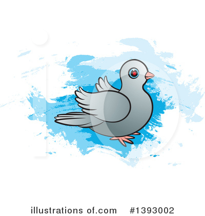 Dove Clipart #1393002 by Lal Perera