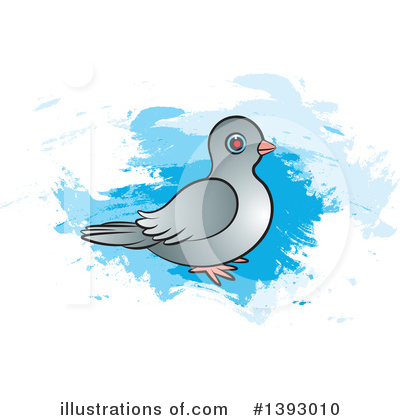 Dove Clipart #1393010 by Lal Perera