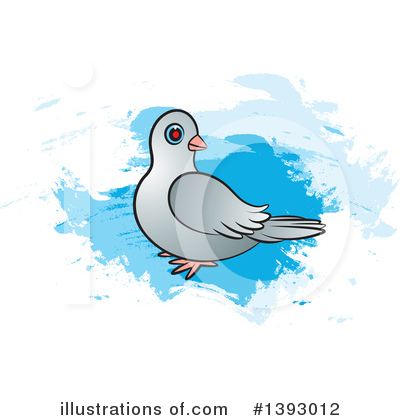 Dove Clipart #1393012 by Lal Perera