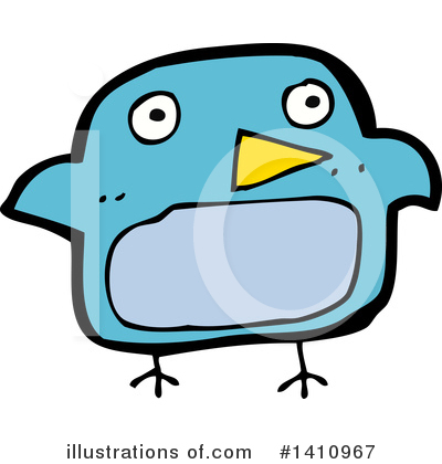 Royalty-Free (RF) Bird Clipart Illustration by lineartestpilot - Stock Sample #1410967