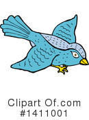 Bird Clipart #1411001 by lineartestpilot