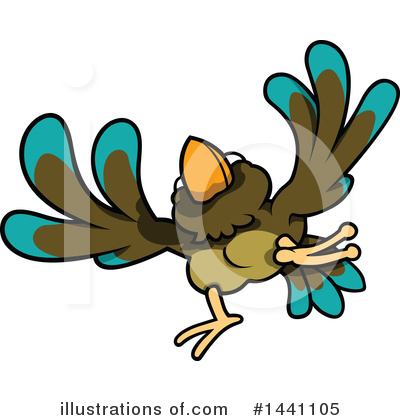 Royalty-Free (RF) Bird Clipart Illustration by dero - Stock Sample #1441105
