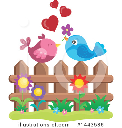 Love Bird Clipart #1443586 by visekart