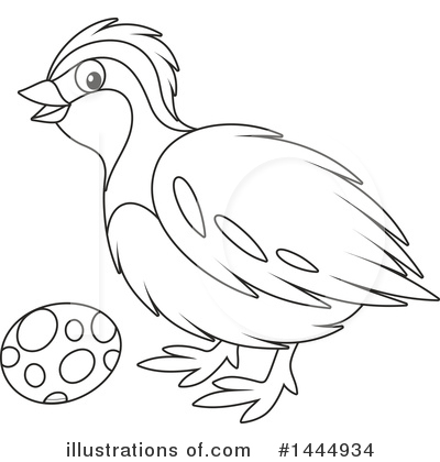 Royalty-Free (RF) Bird Clipart Illustration by Alex Bannykh - Stock Sample #1444934