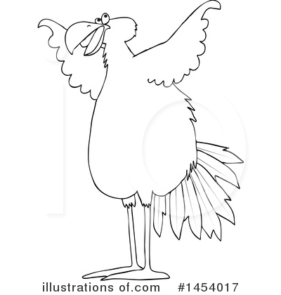 Royalty-Free (RF) Bird Clipart Illustration by djart - Stock Sample #1454017