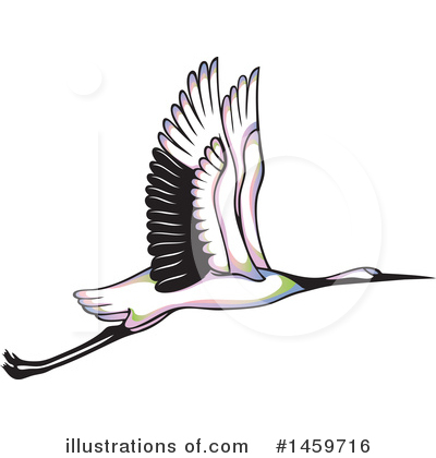 Stork Clipart #1459716 by Cherie Reve