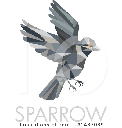 Royalty-Free (RF) Bird Clipart Illustration by patrimonio - Stock Sample #1483089