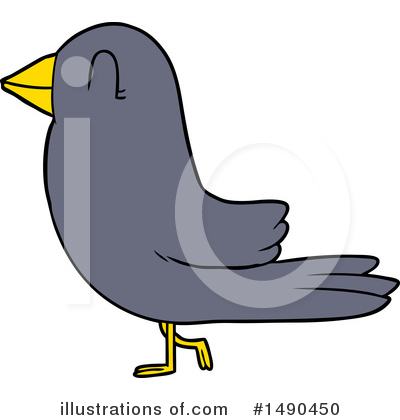Royalty-Free (RF) Bird Clipart Illustration by lineartestpilot - Stock Sample #1490450