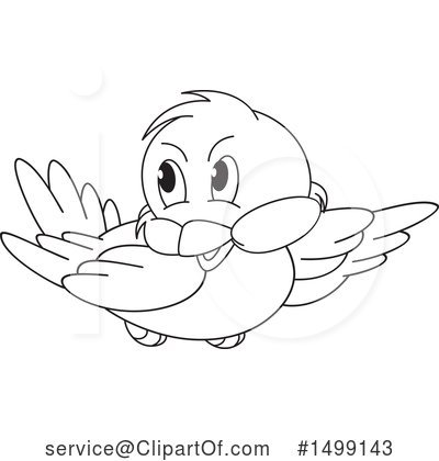 Royalty-Free (RF) Bird Clipart Illustration by Lal Perera - Stock Sample #1499143