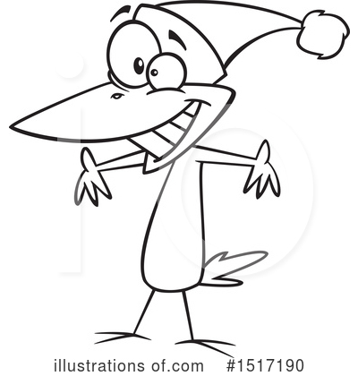 Royalty-Free (RF) Bird Clipart Illustration by toonaday - Stock Sample #1517190