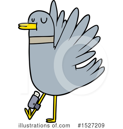 Royalty-Free (RF) Bird Clipart Illustration by lineartestpilot - Stock Sample #1527209