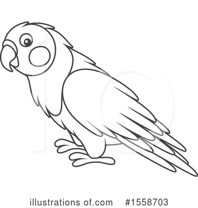 Royalty-Free (RF) Bird Clipart Illustration by Alex Bannykh - Stock Sample #1558703