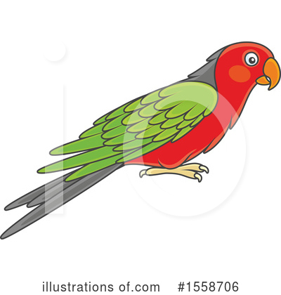 Royalty-Free (RF) Bird Clipart Illustration by Alex Bannykh - Stock Sample #1558706