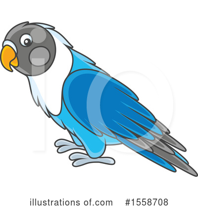 Royalty-Free (RF) Bird Clipart Illustration by Alex Bannykh - Stock Sample #1558708