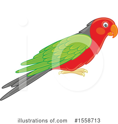 Royalty-Free (RF) Bird Clipart Illustration by Alex Bannykh - Stock Sample #1558713