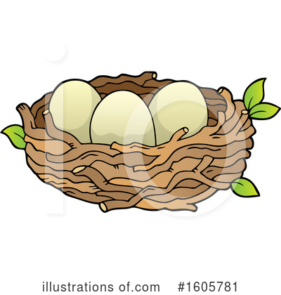 Royalty-Free (RF) Bird Clipart Illustration by visekart - Stock Sample #1605781