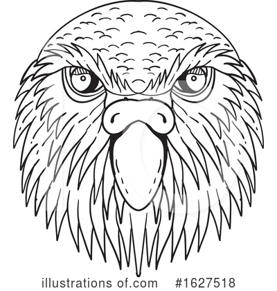Royalty-Free (RF) Bird Clipart Illustration by patrimonio - Stock Sample #1627518