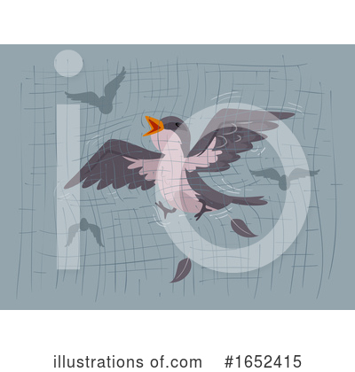 Royalty-Free (RF) Bird Clipart Illustration by BNP Design Studio - Stock Sample #1652415