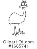 Bird Clipart #1665741 by toonaday