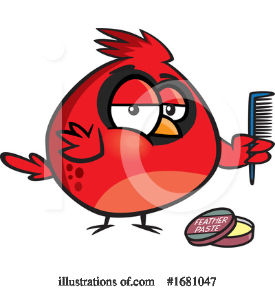 Royalty-Free (RF) Bird Clipart Illustration by toonaday - Stock Sample #1681047