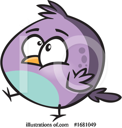 Royalty-Free (RF) Bird Clipart Illustration by toonaday - Stock Sample #1681049