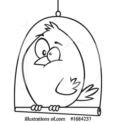 Pet Bird Clipart #1684237 by toonaday