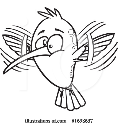 Royalty-Free (RF) Bird Clipart Illustration by toonaday - Stock Sample #1698637
