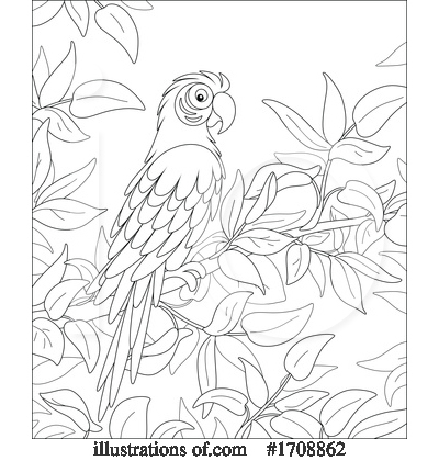 Royalty-Free (RF) Bird Clipart Illustration by Alex Bannykh - Stock Sample #1708862