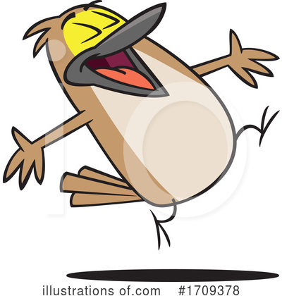 Royalty-Free (RF) Bird Clipart Illustration by toonaday - Stock Sample #1709378