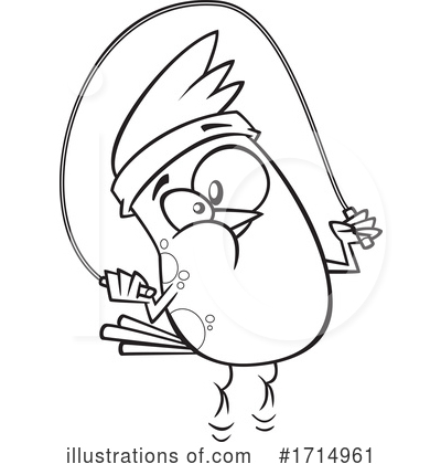 Royalty-Free (RF) Bird Clipart Illustration by toonaday - Stock Sample #1714961