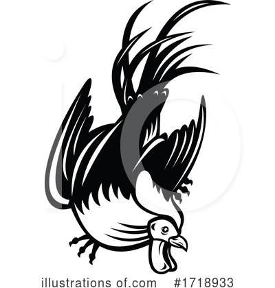 Royalty-Free (RF) Bird Clipart Illustration by patrimonio - Stock Sample #1718933