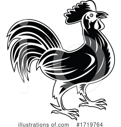 Royalty-Free (RF) Bird Clipart Illustration by patrimonio - Stock Sample #1719764