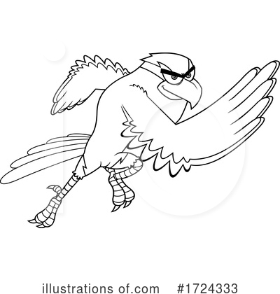 Royalty-Free (RF) Bird Clipart Illustration by Hit Toon - Stock Sample #1724333