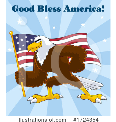 Eagle Clipart #1724354 by Hit Toon