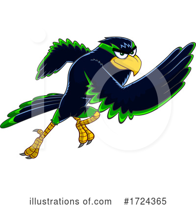 Hawk Clipart #1724365 by Hit Toon