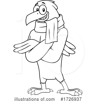 Royalty-Free (RF) Bird Clipart Illustration by Hit Toon - Stock Sample #1726937