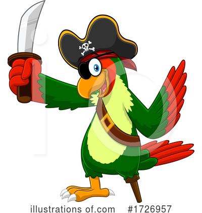 Royalty-Free (RF) Bird Clipart Illustration by Hit Toon - Stock Sample #1726957