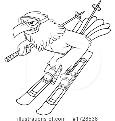Hawk Clipart #1728538 by Hit Toon