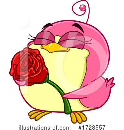 Royalty-Free (RF) Bird Clipart Illustration by Hit Toon - Stock Sample #1728557