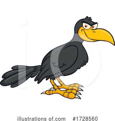 Royalty-Free (RF) Bird Clipart Illustration by Hit Toon - Stock Sample #1728560