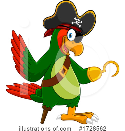 Royalty-Free (RF) Bird Clipart Illustration by Hit Toon - Stock Sample #1728562