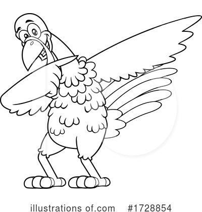Royalty-Free (RF) Bird Clipart Illustration by Hit Toon - Stock Sample #1728854