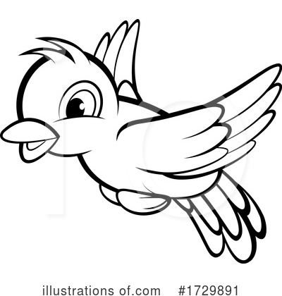Royalty-Free (RF) Bird Clipart Illustration by Lal Perera - Stock Sample #1729891