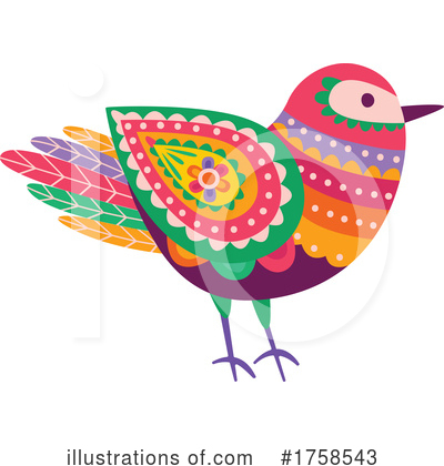 Royalty-Free (RF) Bird Clipart Illustration by Vector Tradition SM - Stock Sample #1758543