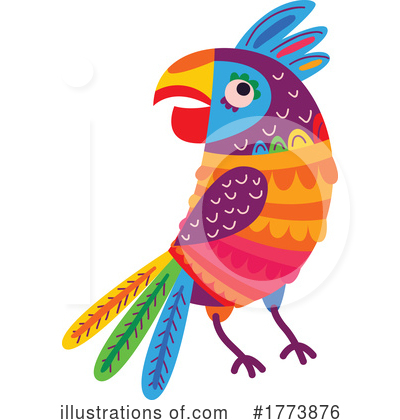 Parrot Clipart #1773876 by Vector Tradition SM